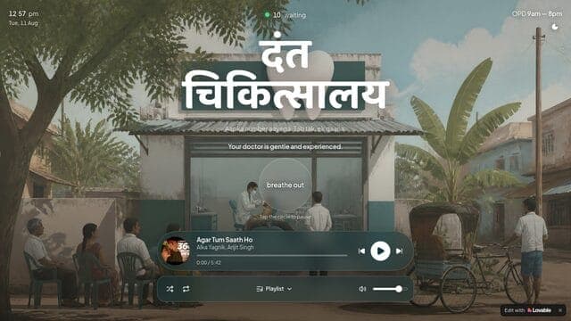 दंत चिकित्सालय website screenshot