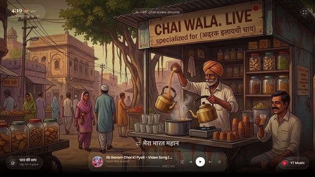Chai Wala website screenshot