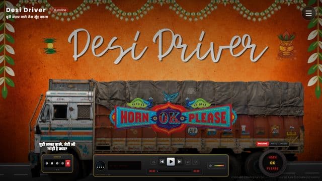 Desi Driver website screenshot