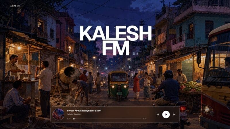 Kalesh FM website screenshot