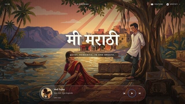 मी मराठी website screenshot