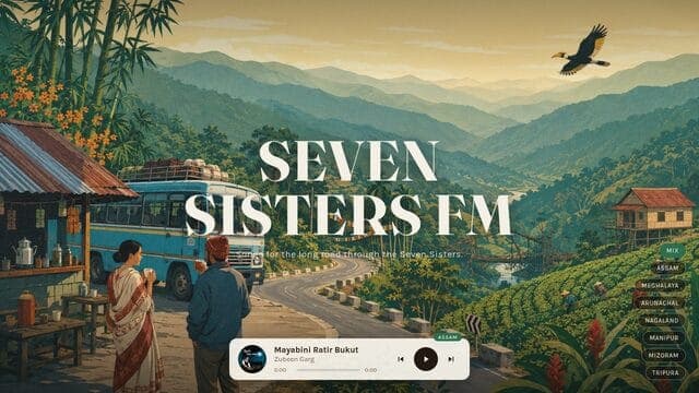 Seven Sisters FM website screenshot
